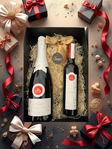 House of Henkel Signature Celebration Box & Black Gift Box