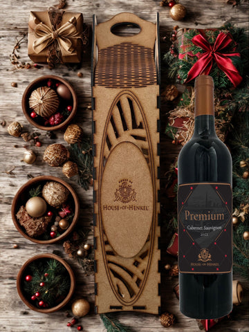 House of Henkel Heritage Reserve Wood Wine Gift Box