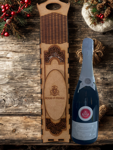 House of Henkel Signature Méthode Cap Classique Wood Gift Box